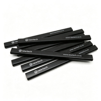 Promotion Usine : Ensemble de Marquage pour Charpentier (Crayons Standard Octogonaux, Carrés et Ovales) avec Impression UV pour la Construction