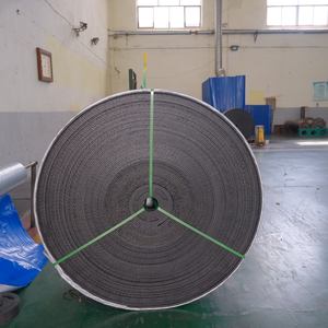 Nastro Trasportatore Industriale in Gomma Rinforzata Intrecciata Solida, Spessore 10mm 16mm 20mm 25mm, Prezzo in Rotoli per Sabbia e Ghiaia - Product Image 3