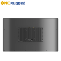 ONERugegd P21R resistente 21,5 pulgadas IP65 Industrial todo en uno Panel PC pantalla táctil Pantalla de vidrio templado sin ventilador computadora de montaje en pared