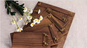 Walnut menu Clip hóa đơn đặt hàng Clip viết Pad Đồng Cà phê sữa trà hiển thị thẻ đứng bảng - Product Image 6