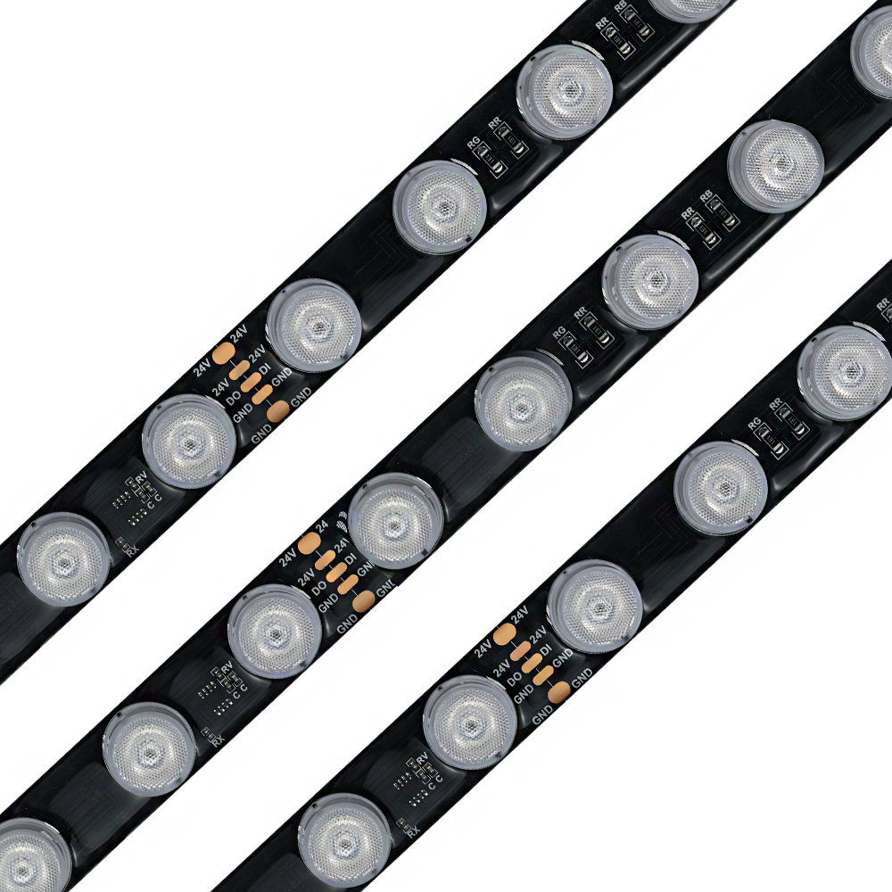 Flexible LED Washer Light DMX512 RGB Washer Architectural Lighting Linear RGB Lamp Strip IP65 Waterproof For City Building