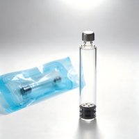 Flacon en verre stérile de 3 ml de qualité supérieure avec couvercle en aluminium et bouchon à vis pour la distribution de peptides (Emballage en verre)