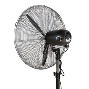 Ventilador de pie eléctrico LU de 26 pulgadas, 30 '', 2 en 1, soporte montado en la pared, cuchillas de Metal, ventilador de refrigeración de aire de techo de alta eficiencia - Product Image 4