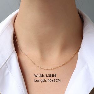 Kadın paslanmaz çelik 18K altın kaplama çapraz yılan kemik büküm kutusu klavikula zinciri klasik çoklu kolye Unisex - Product Image 5