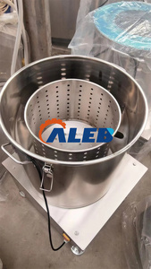 Centrifuga Automatica per Verdure, Grande Capacità, in Acciaio Inossidabile, Essiccatore Alimentare con Separazione dell'Olio - Product Image 5
