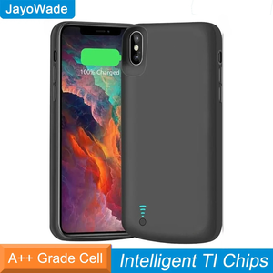Coque de téléphone portable intelligente de protection portable 10000mAh pour <span class=keywords><strong>iPhone</strong></span> X <span class=keywords><strong>XS</strong></span> XR <span class=keywords><strong>Xs</strong></span> <span class=keywords><strong>Max</strong></span>, coque de batterie externe, chargeur de batterie étendu - Product Image 1
