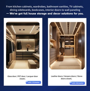 ชุดตู้<span class=keywords><strong>ครัว</strong></span>สำเร็จรูปแบบโมดูลาร์ |   ไม้เคลือบสีดำแบบประกอบได้สำหรับอพาร์ทเมนต์ - Product Image 4