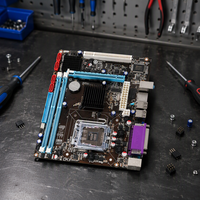 PCWINMAX Chipset G41 Original OEM Baru LGA775 Dual Channel DDR3 Slot Mainboard Komputer Desktop Grosir