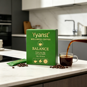Café Instantáneo Herbal Balanceado para el Bienestar, 20g*20 Sobres Individuales, Bebida Herbal Suave para el Uso Diario, Nutre y Alivia la Fatiga - Product Image 5
