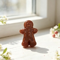 Jouet Squishy Mini Biscuit Croustillant de Noël, Jouet Anti-Stress à Presser, Jouet de Décompression Relaxant, Vente en Gros