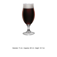 Verre à bière exécutif 02 26,1 cl Bormioli Rocco H 16,7 cm Ø 7,1 cm