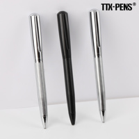 TTX Designer de luxe cher journal en métal gravé stylo à bille corps de sport pour cadeau cadres bureau boutique en ligne