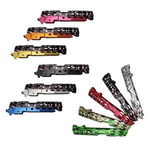 Pièces de slide tactique en aluminium A6061-T6 et acier inoxydable, usinées CNC sur mesure à Taïwan, pour modèle Hi-capa, usage hobby, pour le forage et la modification Tokyo - Product Image 4