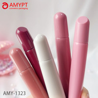 Tube de gloss à lèvres rose de 10 ml, tube de baume à lèvres, tube de crème pour les yeux, tube d'emballage cosmétique