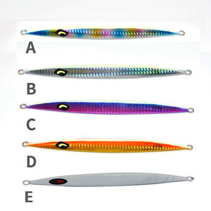 TAKEDO JY30 150g 200g 250g 300g Señuelo de lubina de alta calidad Señuelo de plantilla de metal de plomo de mar profundo Señuelos de hundimiento rápido Lápiz Plantilla de plomo vertical - Product Image 6