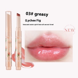 <span class=keywords><strong>Flortte</strong></span> First Kiss Love Stick Stylo de rouge à lèvres Glaçure à lèvres brillante avec miroir mat Produit de beauté ODM longue durée pour la vente en gros - Product Image 2