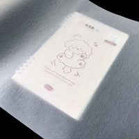 Film de Laminage Thermique BOPP Doux au Toucher 330mm*200m*25 Microns, Transparent Holographique Anti-Rayures pour Ordinateur