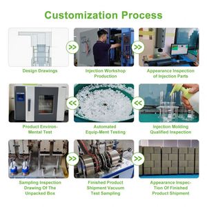 Bomba Dosificadora de Plástico 24/410 para Polvo, Suero, Pasta de Dientes, Crema y Loción, para Envases de Cosméticos, Venta Caliente de Fábrica SY - Product Image 3