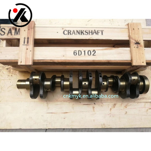 6d102 6d107 6d114 6d125 Motoronderdelen Krukas 3917320 3918986 6735-01-1310 6222-31-1101 6151-31-1110 Gebruikt Voor Komatsu - Product Image 6
