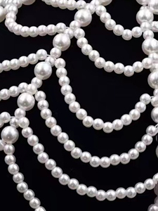 Diadema <span class=keywords><strong>de</strong></span> perlas hecha en China, regalos <span class=keywords><strong>de</strong></span> <span class=keywords><strong>boda</strong></span> <span class=keywords><strong>para</strong></span> invitados <span class=keywords><strong>de</strong></span> lujo, accesorios nupciales <span class=keywords><strong>para</strong></span> el cabello - Product Image 5