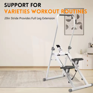 Chuyên nghiệp mini có thể điều chỉnh leo núi Máy cầu thang bước tập thể dục tập thể dục câm bước với màn hình LCD hiển thị - Product Image 5
