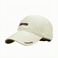 Casquette de baseball en jean délavé et vieilli, style vintage, avec rivets métalliques, ajustable, souple, pour tenue décontractée