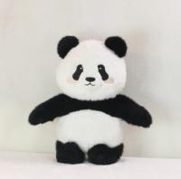Panda en peluche réaliste de haute qualité de Chine, peluches mignonnes et mignonnes avec remplissage en coton PP, nouvel arrivage