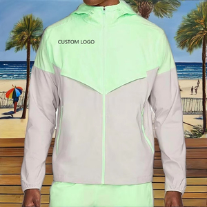 Oem thiết lập người đàn ông JAS không thấm nước trùm đầu ngoài trời veste chạy phong cách tùy chỉnh kích thước Bán Buôn Quần áo các nhà sản xuất áo khoác áo gió - Product Image 3