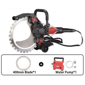 เครื่องเลื่อยวงแหวนไฟฟ้าความถี่สูง W410 220V ขนาด 30 ซม. สำหรับตัดผนังคอนกรีต - Product Image 2