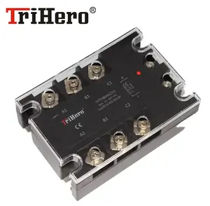 Rơle trạng thái rắn 60A DC/AC SSR 3 pha SSR 3 P 60A