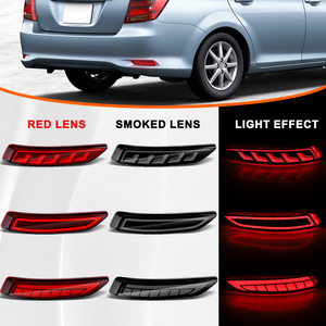 Luz Reflectora Trasera para Parachoques <span class=keywords><strong>de</strong></span> Coche, Accesorio Directo <span class=keywords><strong>de</strong></span> Fábrica para Toyota Corolla AXIO 2015 2016 <span class=keywords><strong>2017</strong></span> 2018, Luz <span class=keywords><strong>de</strong></span> Freno e Intermitente - Product Image 1