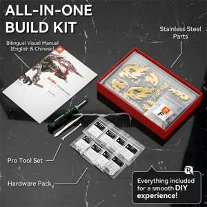 <span class=keywords><strong>Puzzle</strong></span> 3D en métal, modèle de phénix mécanique, kit de 358 pièces, ailes battantes, sculpture cinétique steampunk, cadeau pour homme, décoration de bureau - Product Image 3