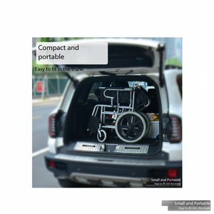 Chaise de toilette usagée pour hôpital Patient âgé Fauteuil roulant handicapé Bassin de lit pliable en plastique Douche mobile Salle de bains Prix - Product Image 1