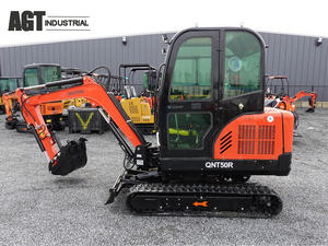 AGT QNT 50R Mini Excuvator 21KW escavatore a benzina Mini scavatore con il pollice idraulico scavatore motore Rato escavatore - Product Image 4