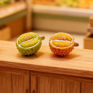 Miniatura de Comida Simulada: <span class=keywords><strong>Lichi</strong></span> y Fresa, Bonitos Accesorios Decorativos DIY en Caja Sorpresa - Product Image 2