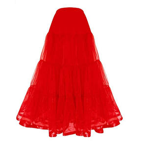 Jupe Femme <span class=keywords><strong>Jupon</strong></span> <span class=keywords><strong>Long</strong></span> à Volants Crinoline Vintage Mariage Bridal pour Robes <span class=keywords><strong>Jupon</strong></span> Rockabilly Tutu Jupe - Product Image 5