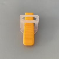 Système de nivellement des carreaux en plastique Clips et cales de nivellement des carreaux en céramique 100pcs Système de nivellement des carreaux