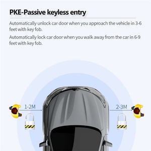 <b>Remote</b> Engine Start Car Alarm Fit for Porsche 987 911 Push Button Start <b>Remote</b> Start Passive Keyless Entry - Product Image 3