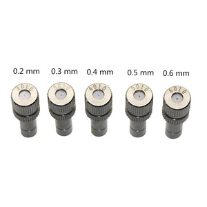 6mm áp suất thấp tốt Fogger phun sương khử trùng làm mát hệ thống làm ẩm 0.1 ~ 0.8mm lỗ phun phun vòi phun - Product Image 2
