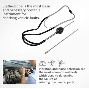 Outils spéciaux pour moteurs automobiles professionnels, stéthoscope de mécanicien très sensible et résistant aux chocs - Product Image 3