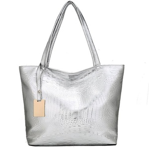 Borse Tote in PU di Grande Capacità, Borsa a Tracolla con Motivo <span class=keywords><strong>Coccodrillo</strong></span>, Borsa da Donna alla Moda in Stile <span class=keywords><strong>Europeo</strong></span> e Americano - Product Image 5