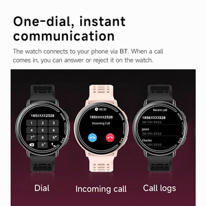 Reloj Inteligente KC100 con GPS, Monitor <span class=keywords><strong>de</strong></span> Frecuencia Cardíaca, Presión Arterial, Monitoreo <span class=keywords><strong>de</strong></span> Salud, Resistente al Agua 1ATM, Rastreador <span class=keywords><strong>de</strong></span> Actividad Física y Deportiva - Product Image 6