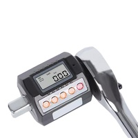 Adaptateur de clé dynamométrique numérique avec adaptateurs 3/8'' 1/4'' en acier au chrome-vanadium, couple maximal de 135 N.m, modèle NNB-135