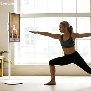 <span class=keywords><strong>TV</strong></span> Portátil Inteligente de 24,5 Polegadas com Tela Sensível ao Toque Retroiluminada, Suporte Móvel e Recarregável, Televisão Sem Fio Dobrável em Promoção - Product Image 4