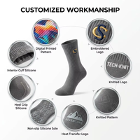 Chaussettes de yoga à bout fendu avec logo personnalisé certifiées OEKO-TEX, antidérapantes, chaussettes Tabi pour femmes, chaussettes de Pilates