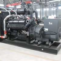 Dieselgenerator-Set 150kW 200kW Offener Rahmen Automatischer Start Fernbedienung Langlebig Superleise 50/60Hz 1800 U/min