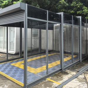 Auvent de <span class=keywords><strong>garage</strong></span> rétractable automatique, abri pliable pour voiture avec commande manuelle/électrique, construction robuste en acier - Product Image 3