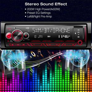 Radio para Auto JMC con Pantalla Táctil LED, USB/TF/AUX/BT/FM, Reproductor <span class=keywords><strong>MP3</strong></span> <span class=keywords><strong>de</strong></span> Alta Potencia, Diseño Privado, Dispositivo 1-DIN con Pantalla LCD ISO - Product Image 5