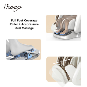 Luxury Space Capsule Zero Gravity <b>Chair</b> Air Compression Recliner With Carbon Fiber Heating - Product Image 4