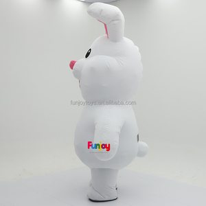 Disfraces <span class=keywords><strong>de</strong></span> Mascota <span class=keywords><strong>de</strong></span> Conejo Blanco Inflable Personalizado, Disfraz <span class=keywords><strong>de</strong></span> Conejo Caminante para Adultos Unisex, Disfraz para Juegos <span class=keywords><strong>de</strong></span> Rol en Fiestas - Product Image 2